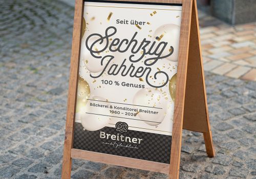 Plakate Bäckerei Breitner Pfaffenhofen